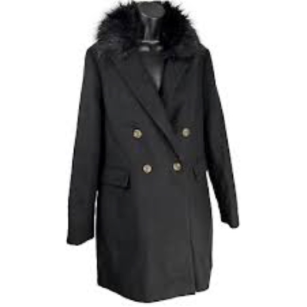 Gorgeous NWT Peacoat by Topshop π€π€π€π€ - Picture 1 of 16